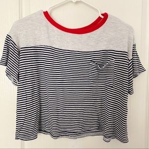 Striped Pocket T-Shirt